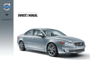 2014 Volvo S80 Owners Manual